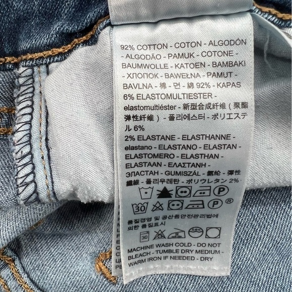 Levi’s 711 Skinny Distressed Jeans Size 26 Women’s - Picture 7 of 7